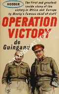 Operation Victory by de GUINGAND, Major-General Sir Francis